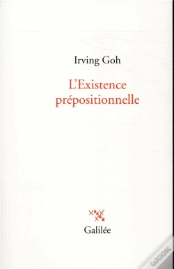 Capa do artigo L'Existence Prépositionnelle
