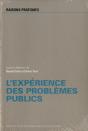 L'Expérience Des Problèmes Publics; Perspectives Pragmatistes - Preview