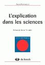 L'Explication Dans Les Sciences - Preview