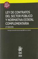 Ley De Contratos Del Sector Público Y Normativa Estatal Complementaria 3ª Edición 2018