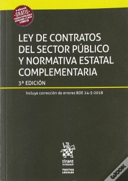 Capa do artigo Ley De Contratos Del Sector Público Y Normativa Estatal Complementaria 3ª Edición 2018