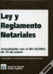 Capa do artigo Ley Y Reglamento Notariales 1ª Edición 2007