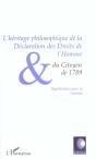 L'Heritage Philosophique De La Declaration Des Droits De L'Homme Et Du Citoyen De 1789 : Signification Pour La Caraïbe - Preview