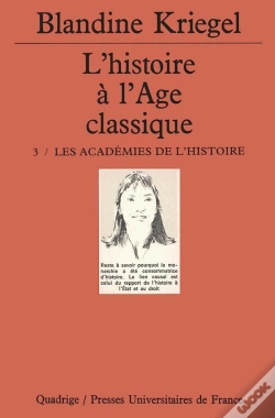 Capa do artigo L'Histoire De L'Âge Classique. Tome 3 : Les Académies De L'Histoire