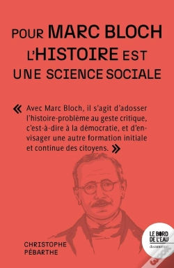 Capa do artigo L'Histoire Est Une Science Sociale. Pour Marc Bloch