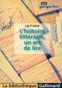 L'Histoire Littéraire ; Un Art De Lire - Preview