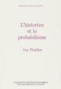 L'Historien Et Le Probabilisme - (Recueil D'Articles). - Preview