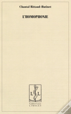Capa do artigo L'Homophonie