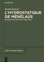 Lhydrostatique De Ménélaüs - Preview