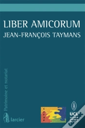 Capa do artigo Liber Amicorum Jean-François Taymans
