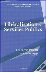Capa do artigo Libéralisation Et Services Publics ; Économie Postale
