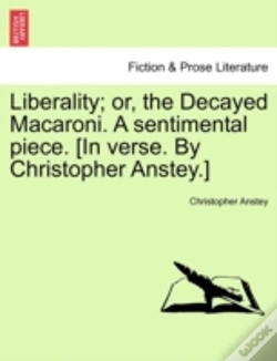 Capa do artigo Liberality; Or, The Decayed Macaroni. A