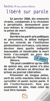 Capa do artigo Libéré Sur Parole