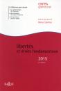 Libertés Et Droits Fondamentaux (Édition 2015) - Preview