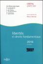 Libertés Et Droits Fondamentaux (Édition 2016) - Preview