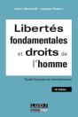 Libertes Fondamentales Et Droits De L'Homme, 12eme Edition - Preview