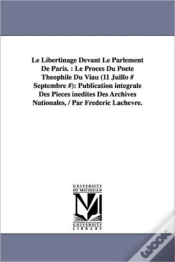 Capa do artigo Libertinage Devant Le Parlement De Paris.