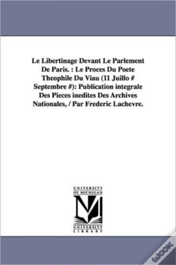 Capa do artigo Libertinage Devant Le Parlement De Paris.