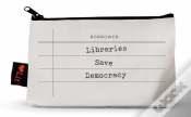 Capa do artigo Libraries Save Democracy Pencil Pouch