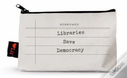 Capa do artigo Libraries Save Democracy Pencil Pouch