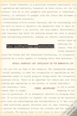 Capa do artigo Library And The Workshop