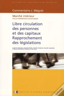Capa do artigo Libre Circulation Des Personnes Et Des Capitaux. Rapprochement Des Législations