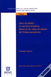Capa do artigo Libre Circulation Et Non-Discrimination ; Éléments Du Statut De Citoyen De L