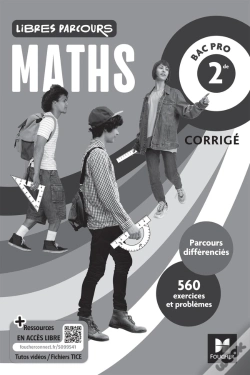Capa do artigo Libres Parcours : Maths ; 2de Bac Pro ; Corrigé