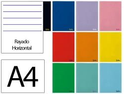 Capa do artigo Libreta liderpapel smart a4 80 hojas 75g/m2 horizontal con doble margen (10 unidades)
