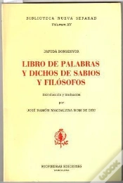 Capa do artigo Libro De Palabras Y Dichos De Sabios Y Filosofos