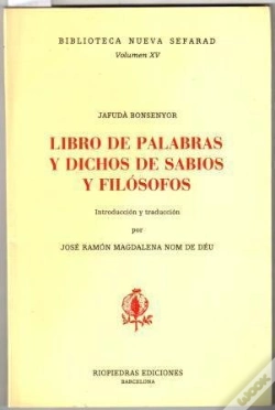 Capa do artigo Libro De Palabras Y Dichos De Sabios Y Filosofos