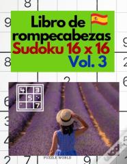 Libro De Rompecabezas Sudoku 16 X 16  Vol. 3