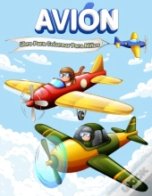 Libro Para Colorear Aviones