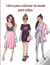 Libro Para Colorear De Moda Para Ninas