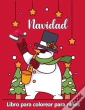 Libro Para Colorear De Navidad Para Ni O