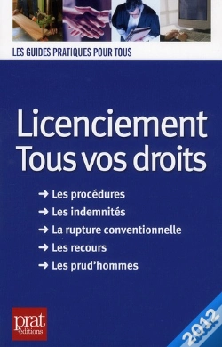 Capa do artigo Licenciement Tous Vos Droits 2012