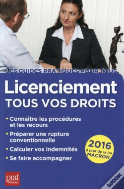 Capa do artigo Licenciements Tous Vos Droits 2016