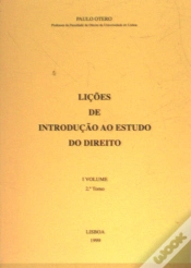 Capa do artigo Lições de Introdução ao Estudo do Direito - I Volume 2º Tomo