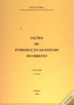 Capa do artigo Lições de Introdução ao Estudo do Direito - I Volume 2º Tomo
