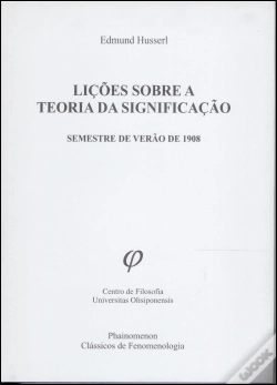 Capa do artigo Lições sobre a Teoria da Significação