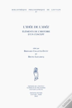 Capa do artigo L'Idée De L'Idée ; Éléments De L'Histoire D'Un Concept