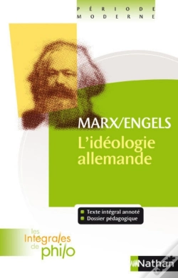 Capa do artigo L'Idéologie Allemande ; Marx, Engels