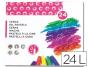 LIDERPAPEL - 24 LAPIS DE CERA - BD03 - Preview