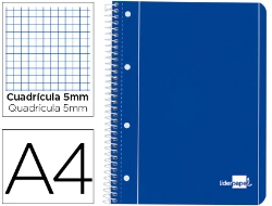 Capa do artigo LIDERPAPEL - CAD. ESPIRAL A4 CAPA AZUL Q - 29110
