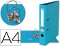 LIDERPAPEL - PASTA ARQ. 2 ARG. A4 AZUL PASTEL - AZ78 - Preview