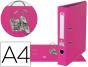 LIDERPAPEL - PASTA ARQ. 2 ARG. A4 ROSA - AZ80 - Preview