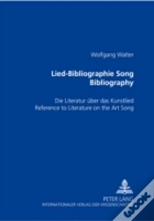 Capa do artigo Lied-Bibliographie Song Bibliography