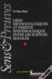 Liens Methodologiques Et Parente Epistemologique Entre Les Sciences Sociales