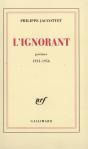 L'Ignorant (Poemes 1950-1956) - Preview