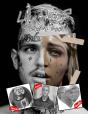 Lil Peep Lines Spirals Hearts Coloring Book - Preview